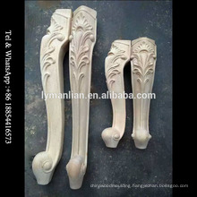 Wood carved furniture legs good quality table legs